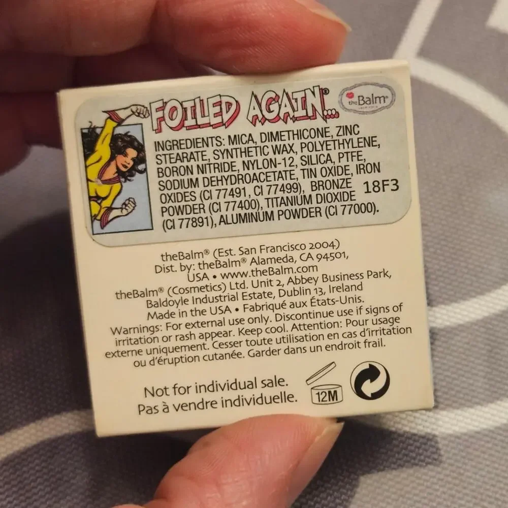 theBalm Foiled Again Foil Eyeshadow CAHOOTS ~ New